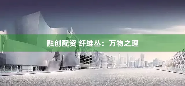 融创配资 纤维丛：万物之理